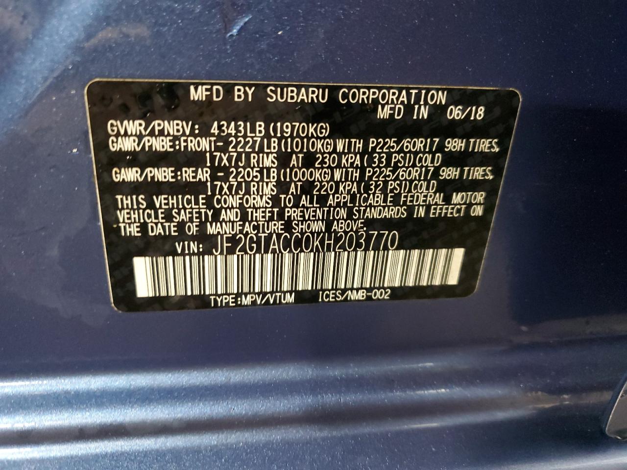2019 Subaru XV - Image 14