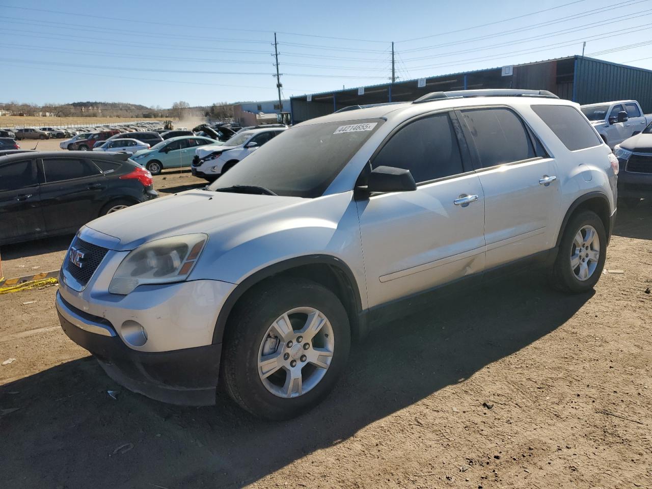 2012 Gmc Acadia Sle იყიდება Colorado Springs-ში, CO - Minor Dent/Scratches