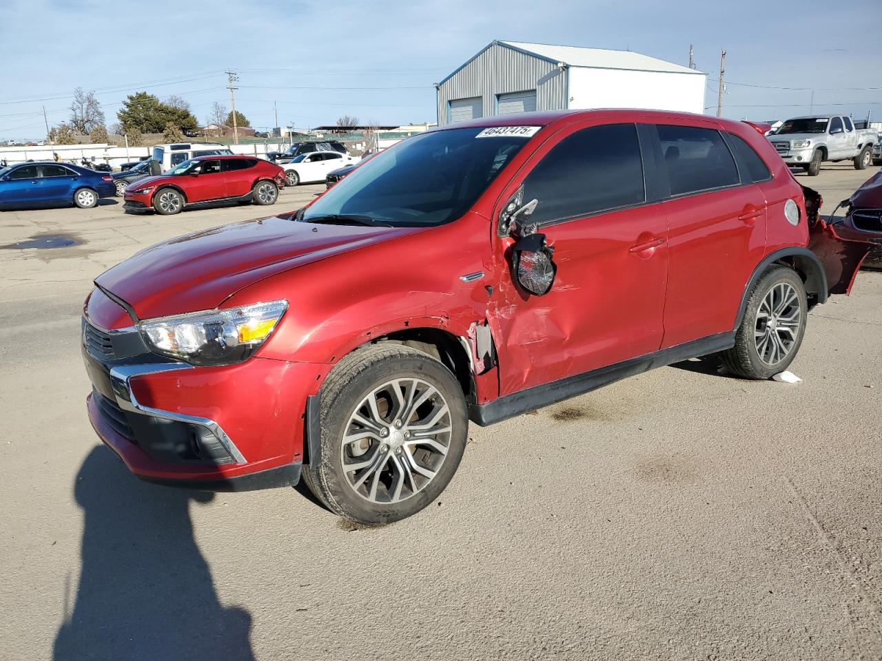 2017 Mitsubishi Outlander Sport Es na sprzedaż w Nampa, ID - All Over