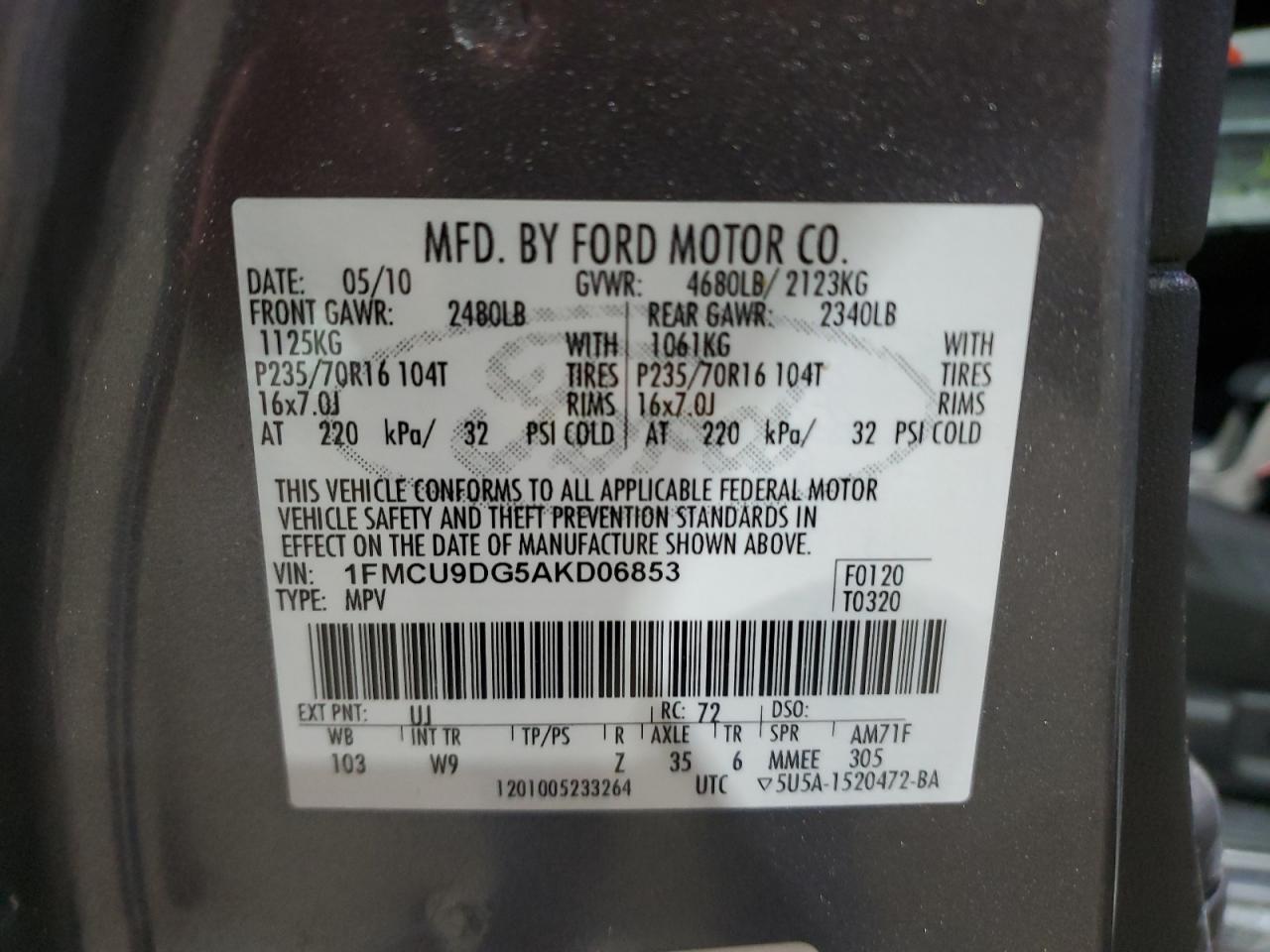 2010 Ford Escape - Image 15