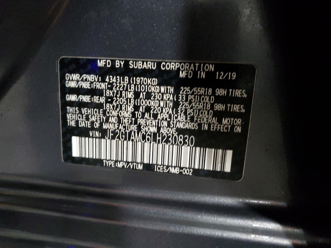 2020 Subaru XV - Image 14