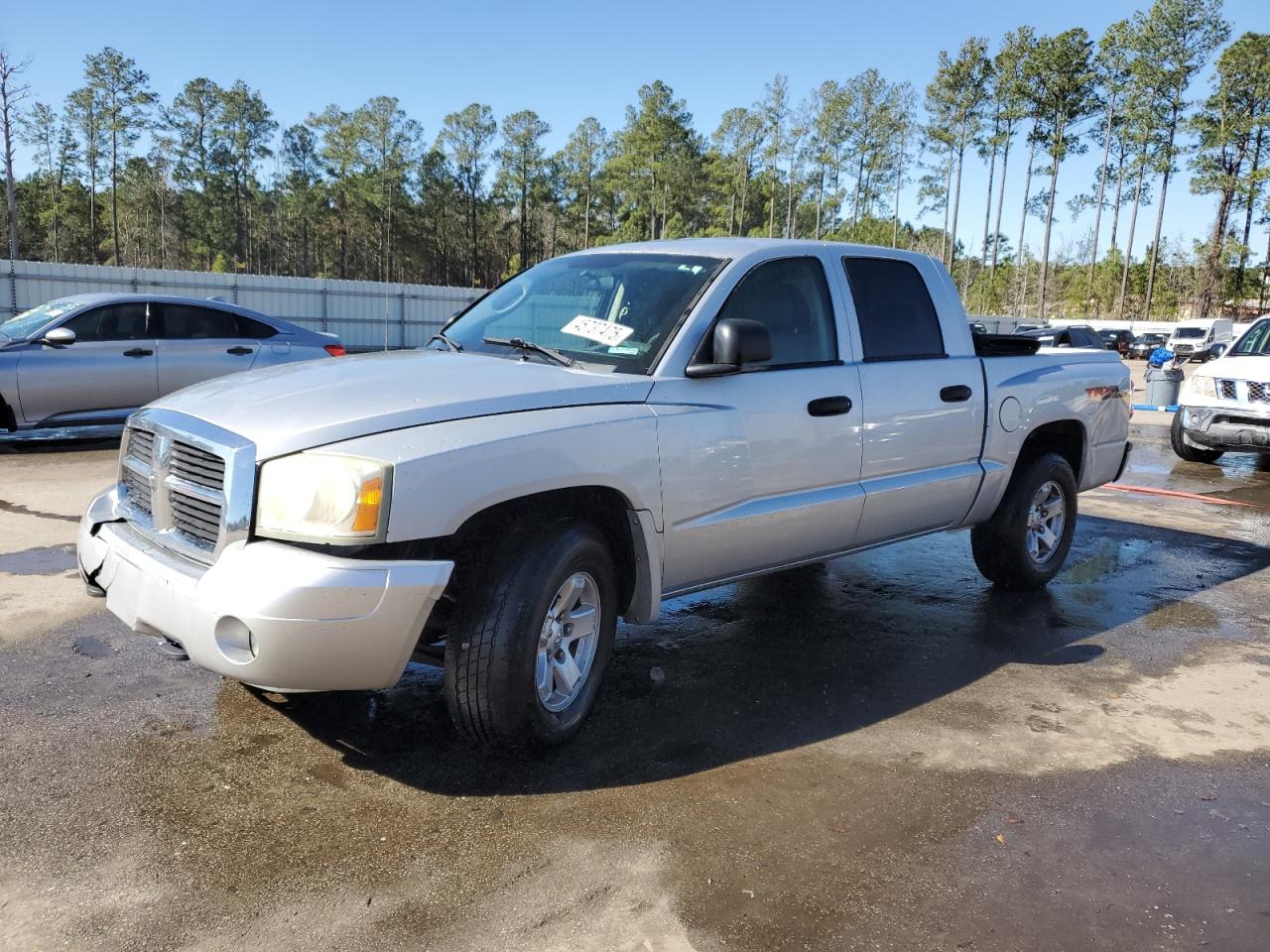 2007 Dodge Dakota Quad Slt للبيع في Harleyville، SC - Water/Flood