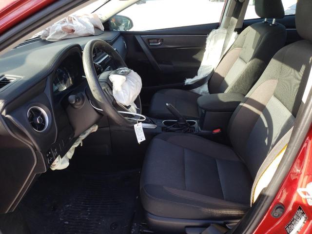  TOYOTA COROLLA 2019 Красный