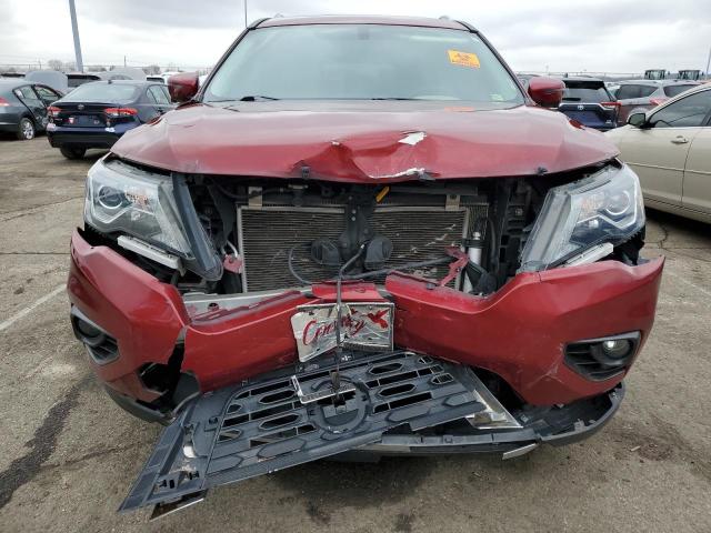 NISSAN PATHFINDER 2020 Красный