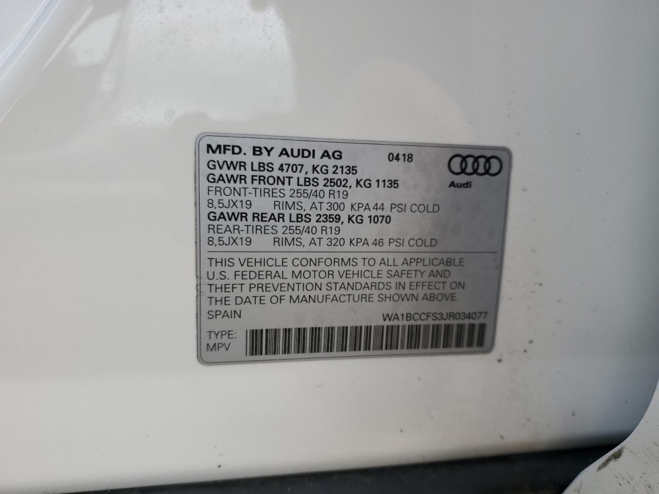 2018 Audi Q3 - Image 13