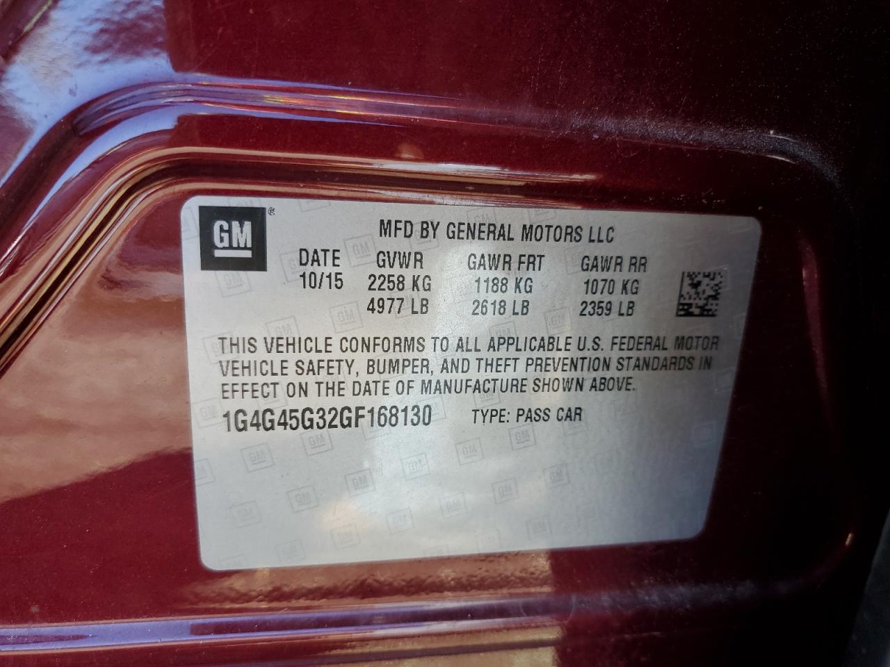 2016 Buick LaCrosse - Image 12