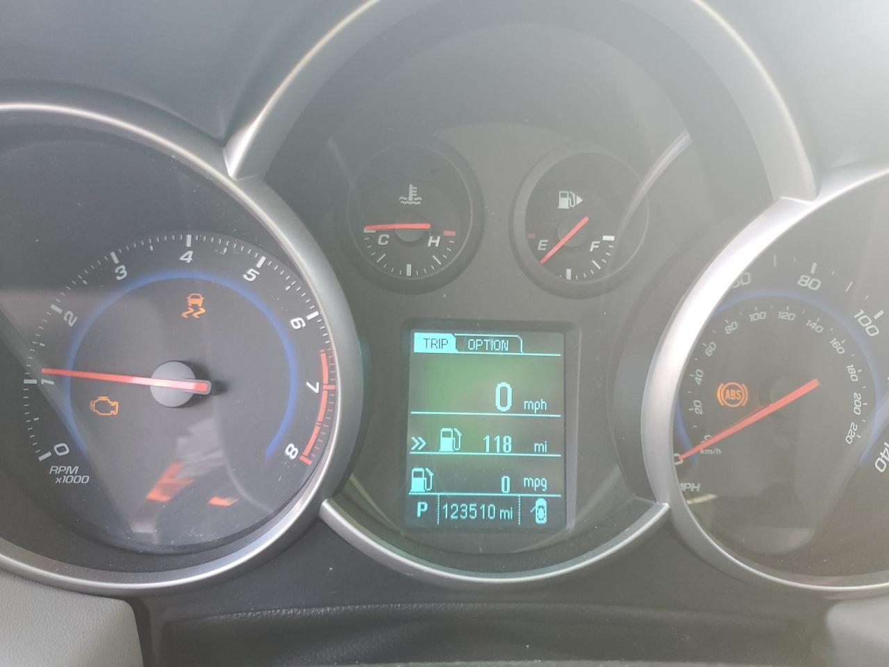1G1PC5SH8G7189495 CHEVROLET CRUZE 2016