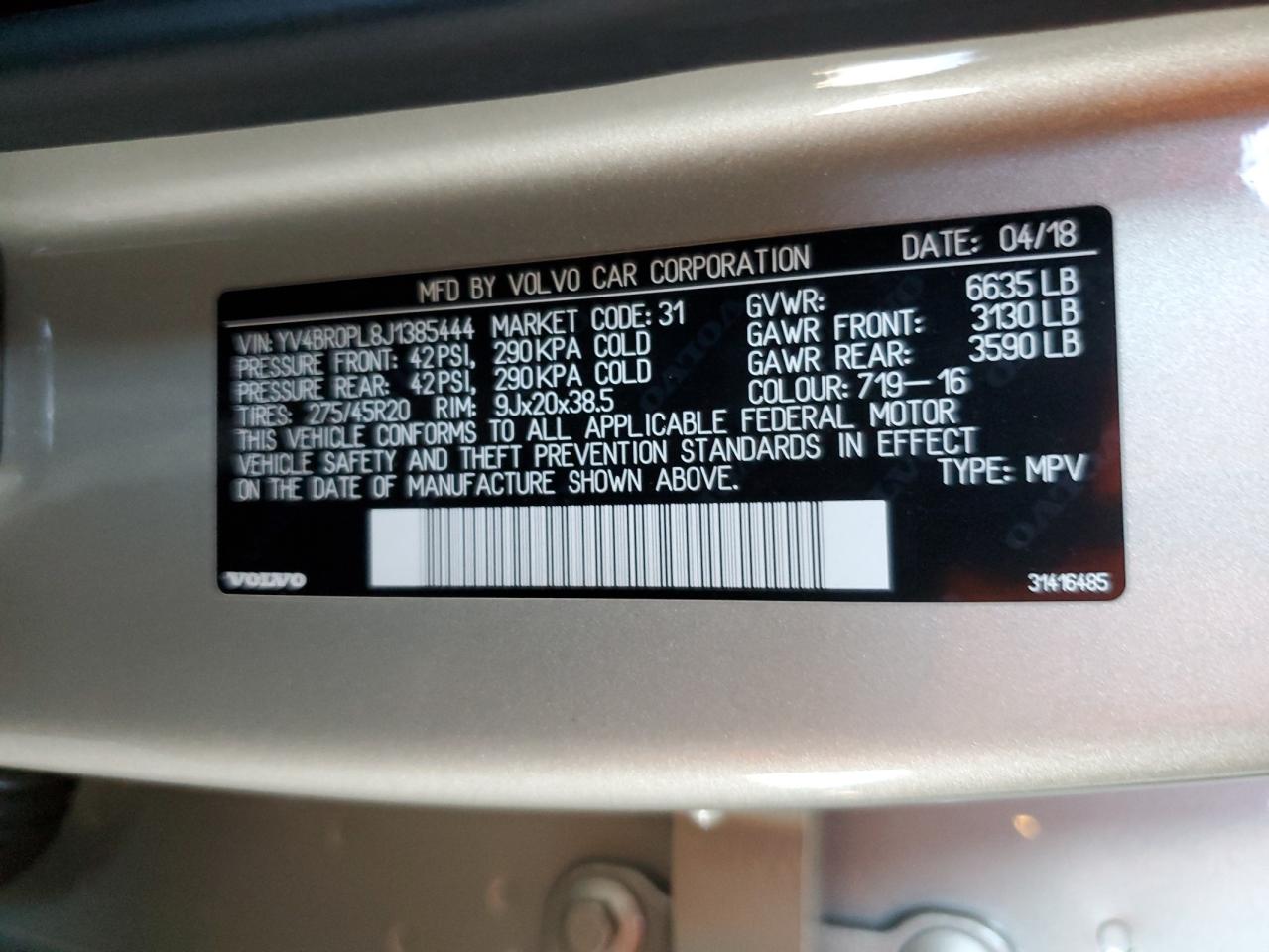 2018 Volvo XC90 - Image 13