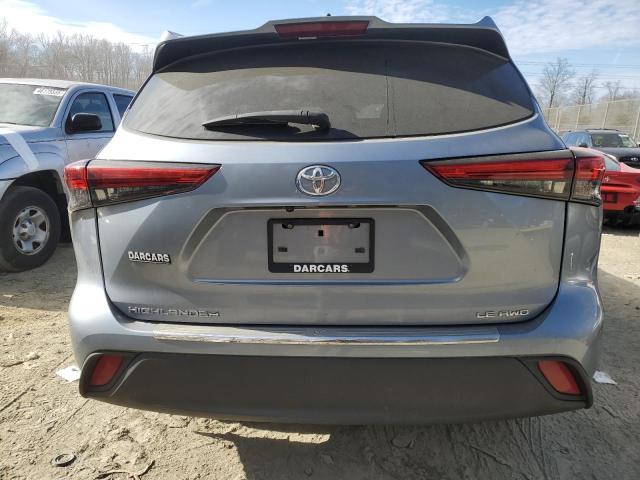  TOYOTA HIGHLANDER 2022 Srebrny