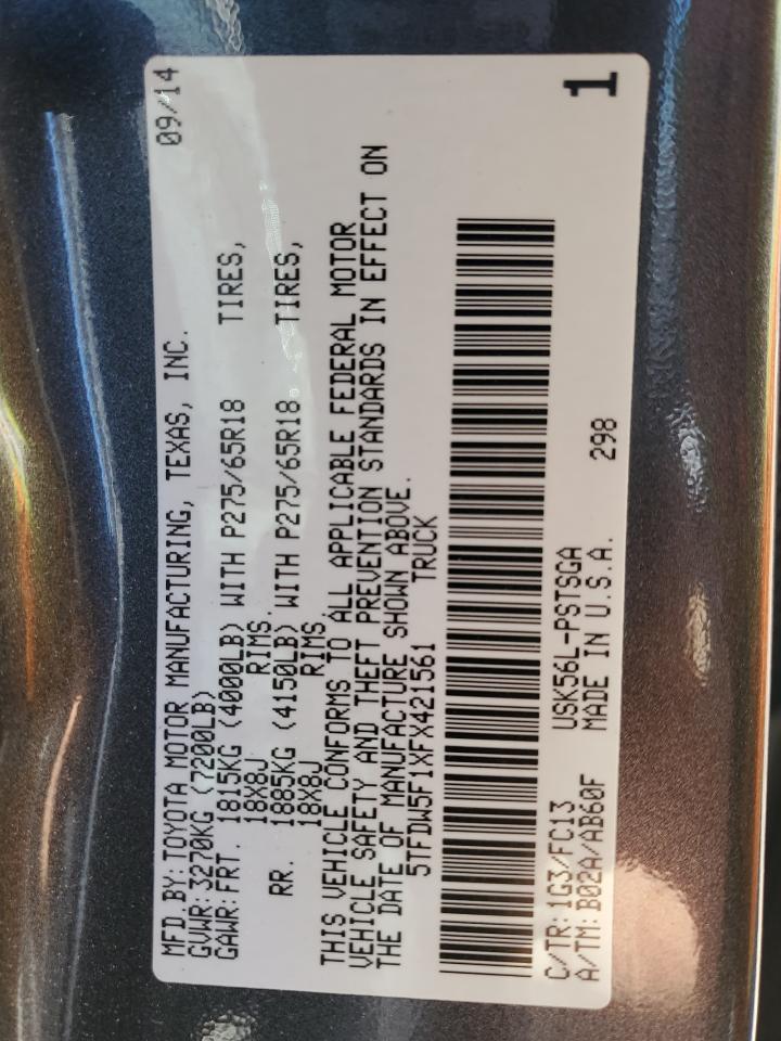 2015 Toyota Tundra - Image 12