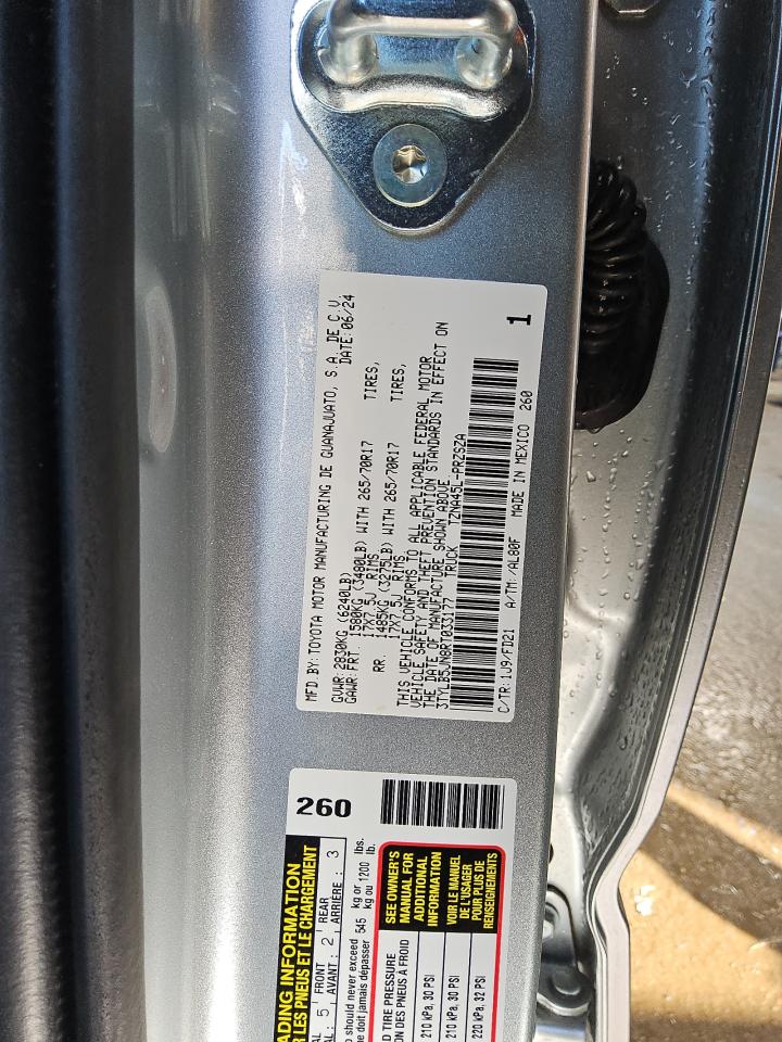 3TYLB5JN8RT033177 TOYOTA TACOMA 2024