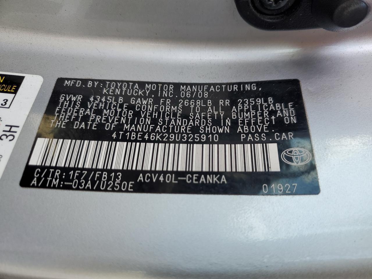 2009 Toyota Camry - Image 12