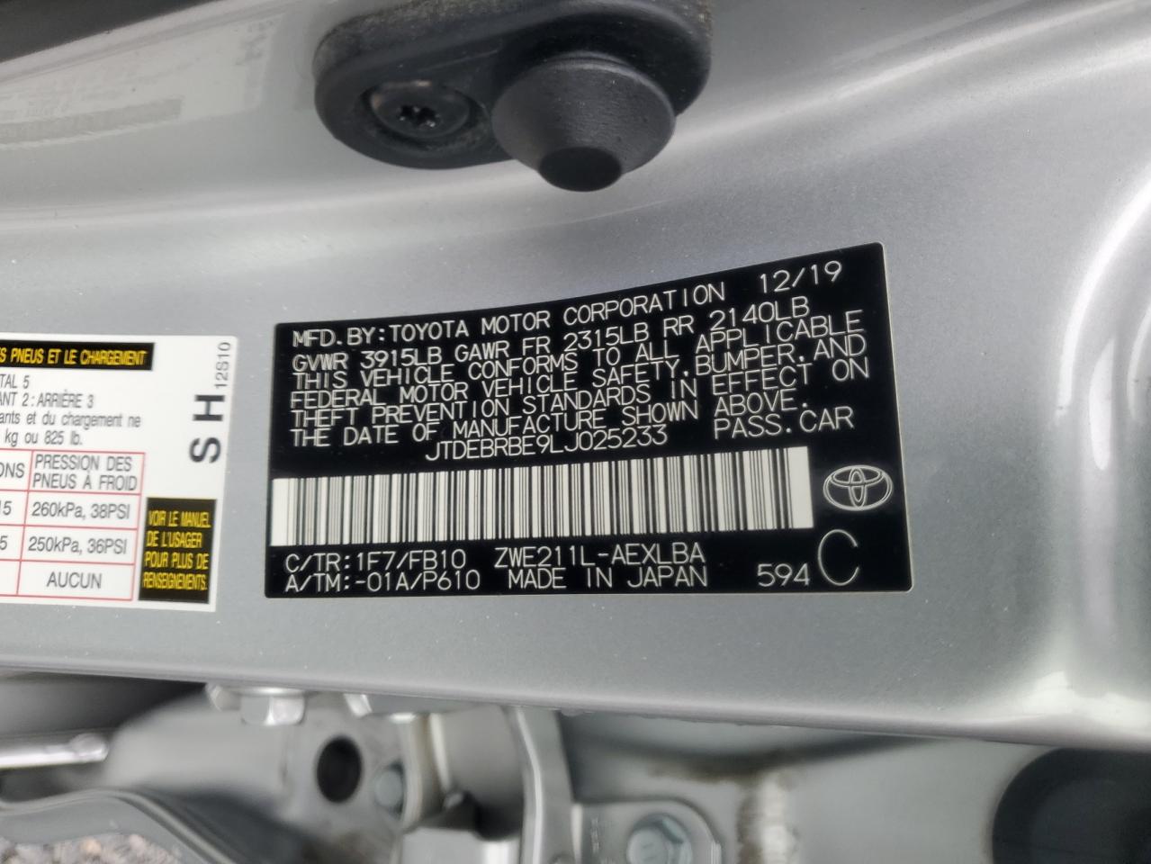 2020 Toyota Corolla - Image 14