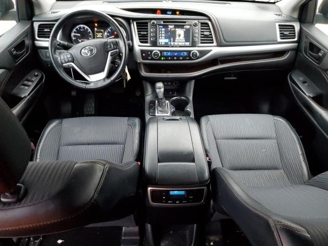  TOYOTA HIGHLANDER 2017 Бургунді