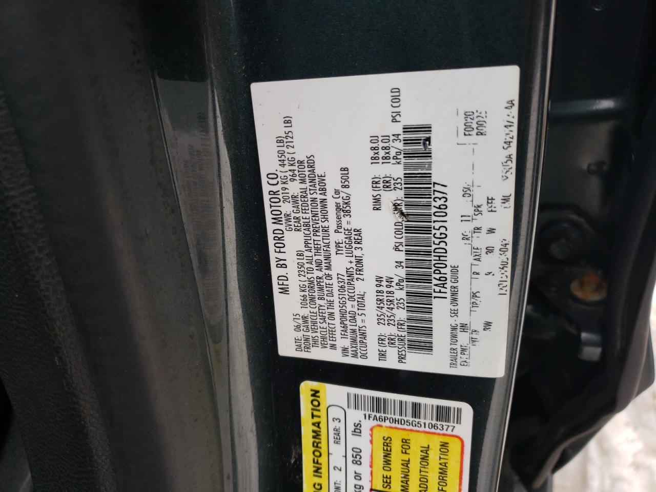 2016 Ford Fusion - Image 13
