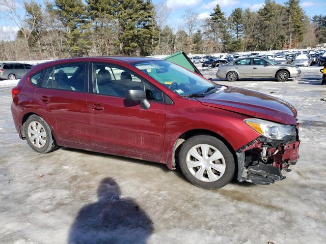 Crossovers SUBARU IMPREZA 2013 Czerwony