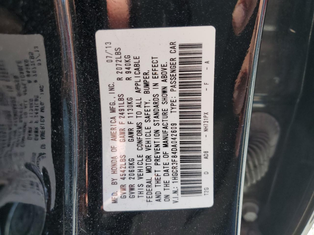 2013 Honda Accord - Image 13