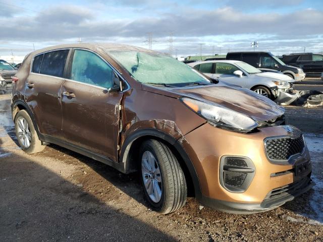  KIA SPORTAGE 2018 Pomarańczowy