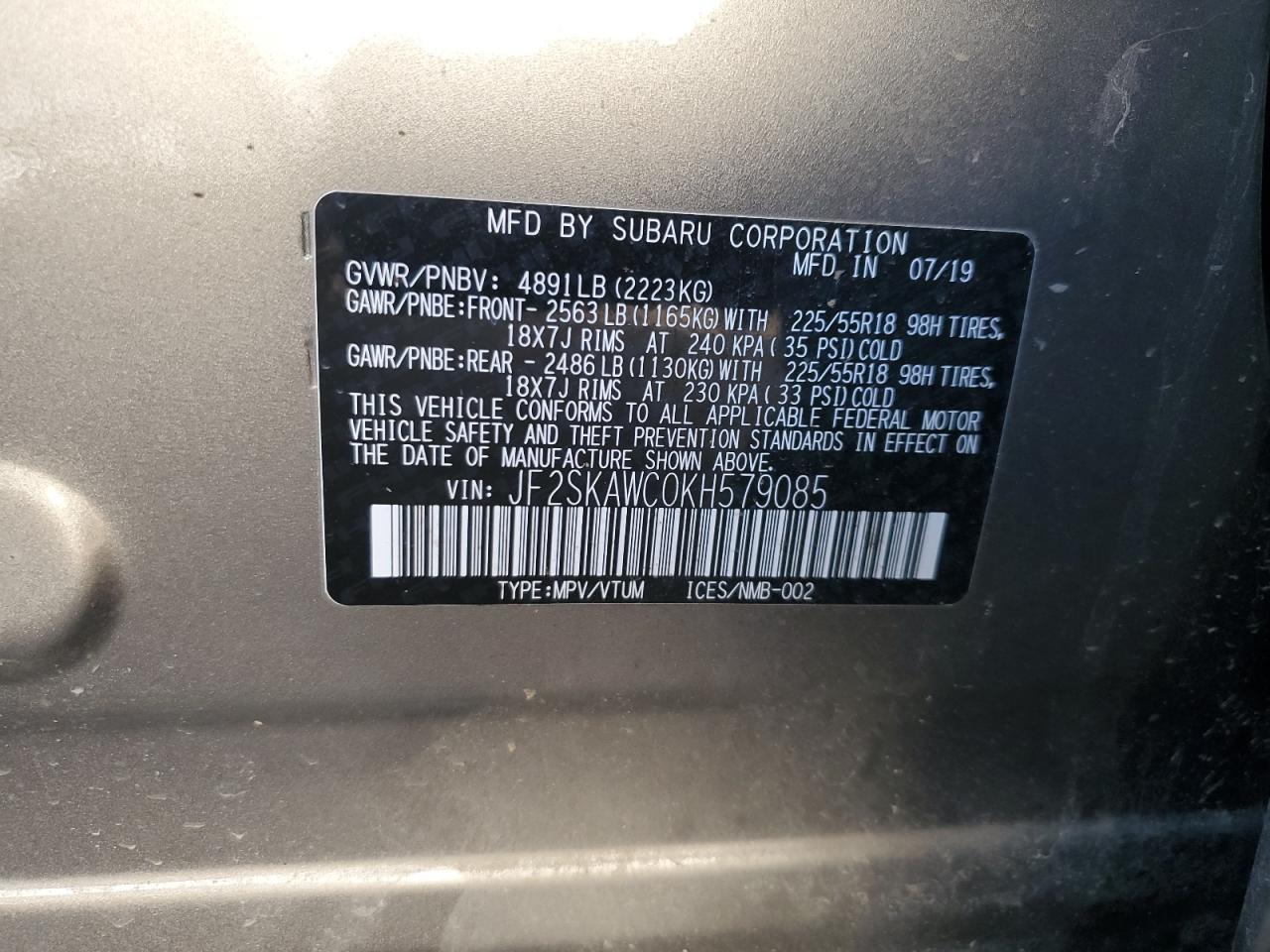 2019 Subaru Forester - Image 14