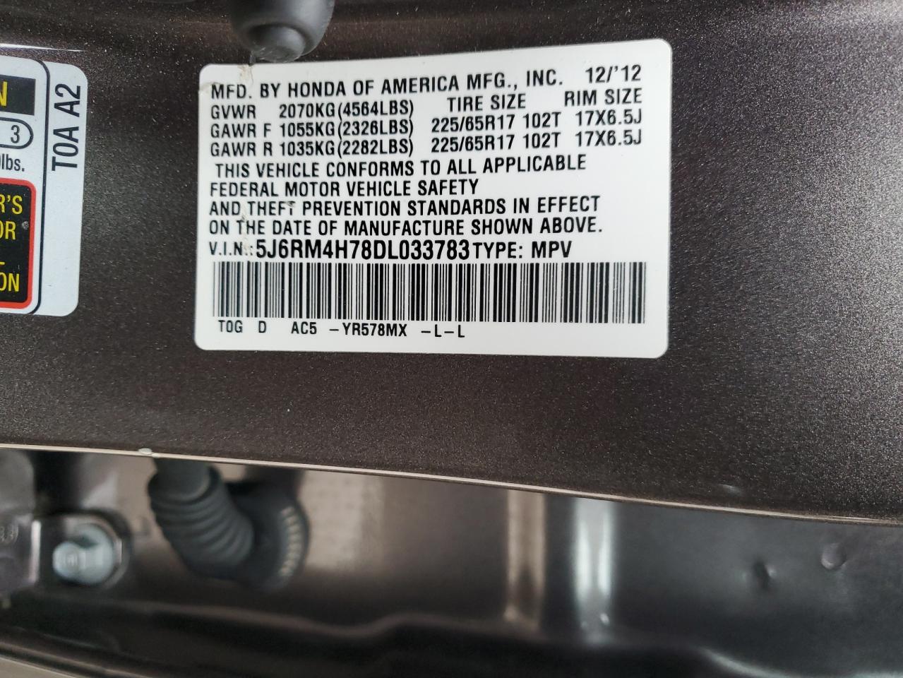 2013 Honda CR-V - Image 13