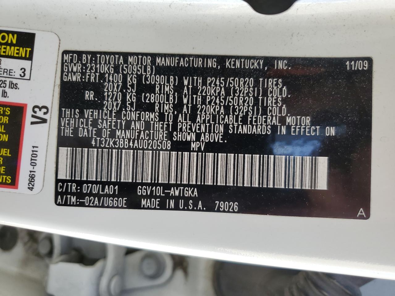 2010 Toyota Venza - Image 13