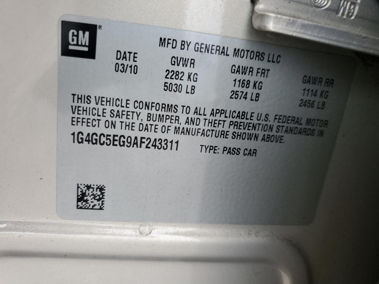 2010 Buick LaCrosse - Image 15