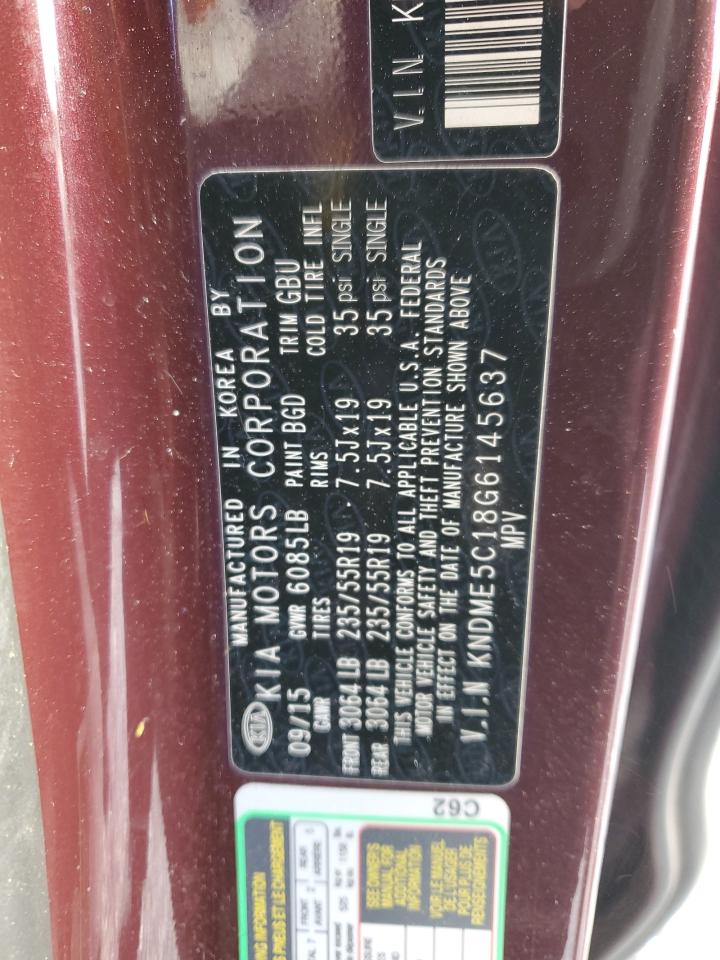 2016 Kia Sedona - Image 15