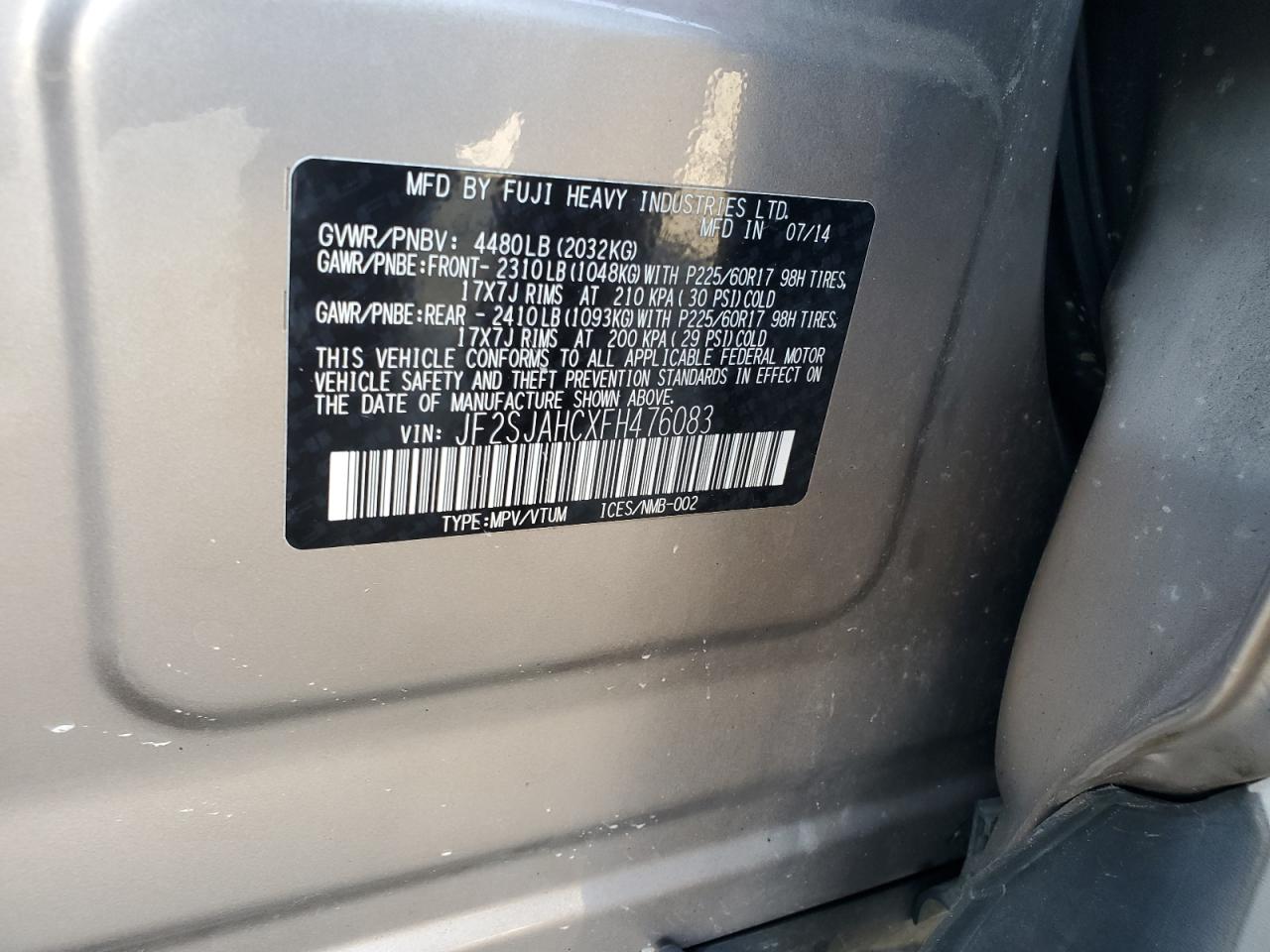 2015 Subaru Forester - Image 13