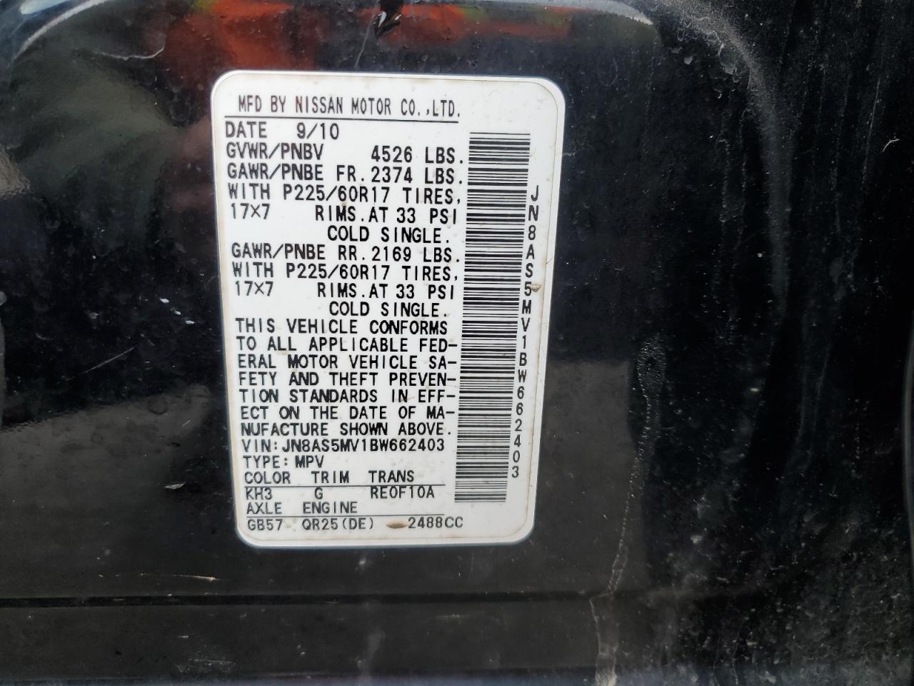 2011 Nissan Rogue - Image 15