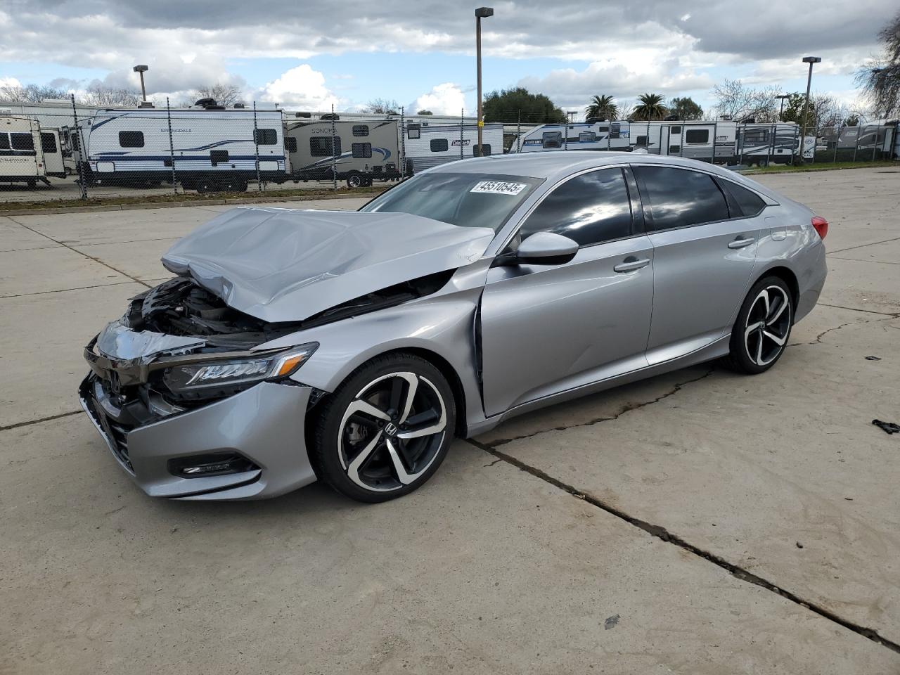 2020 Honda Accord Sport للبيع في Sacramento، CA - Front End
