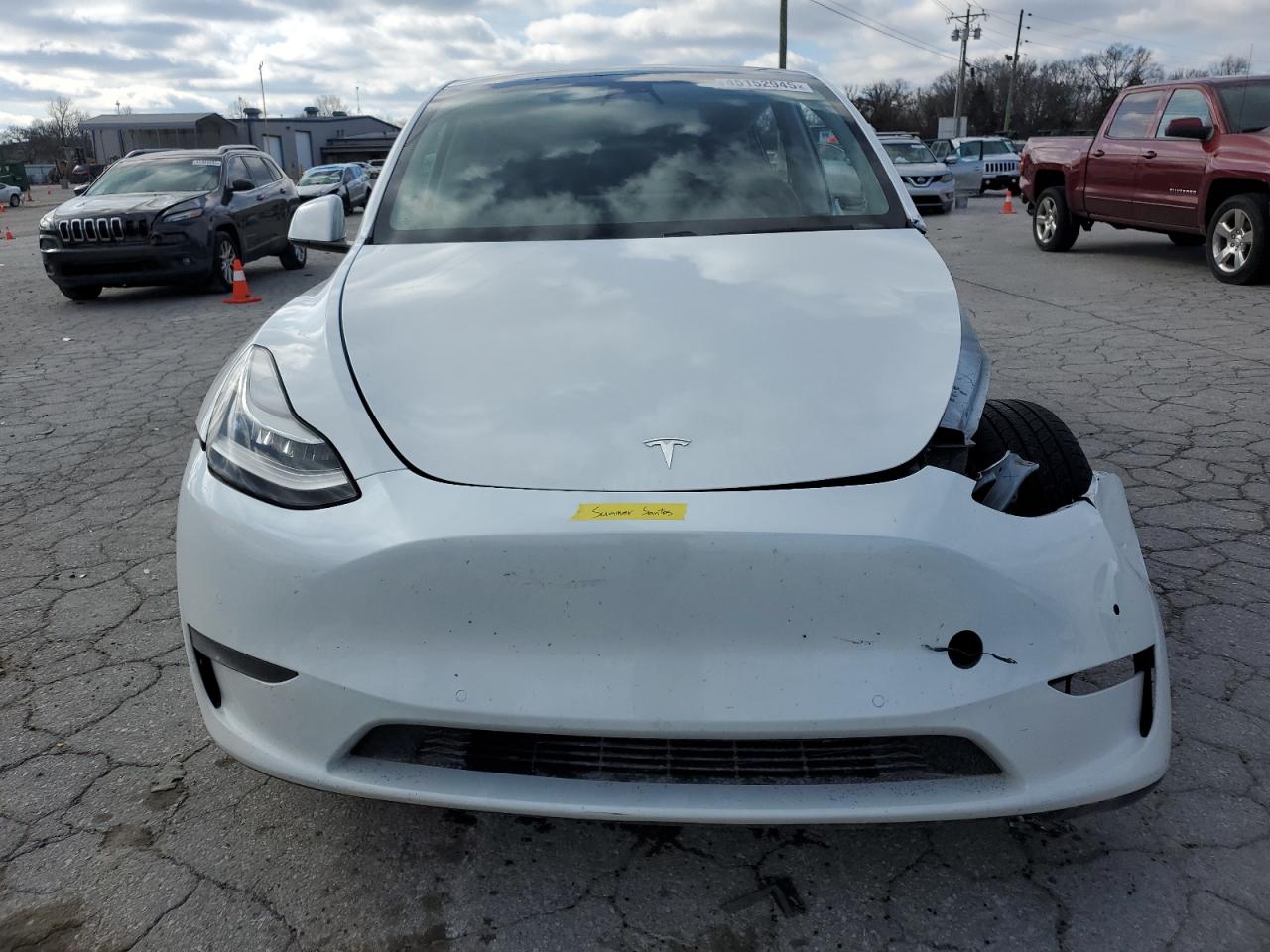 5YJYGDEF3LF005959 Tesla Model Y 2020. Фото: 4