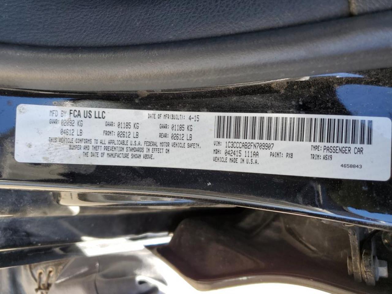 2015 Chrysler 200 - Image 14