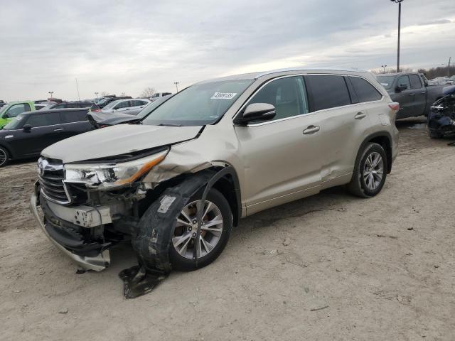  TOYOTA HIGHLANDER 2014 Бежевий