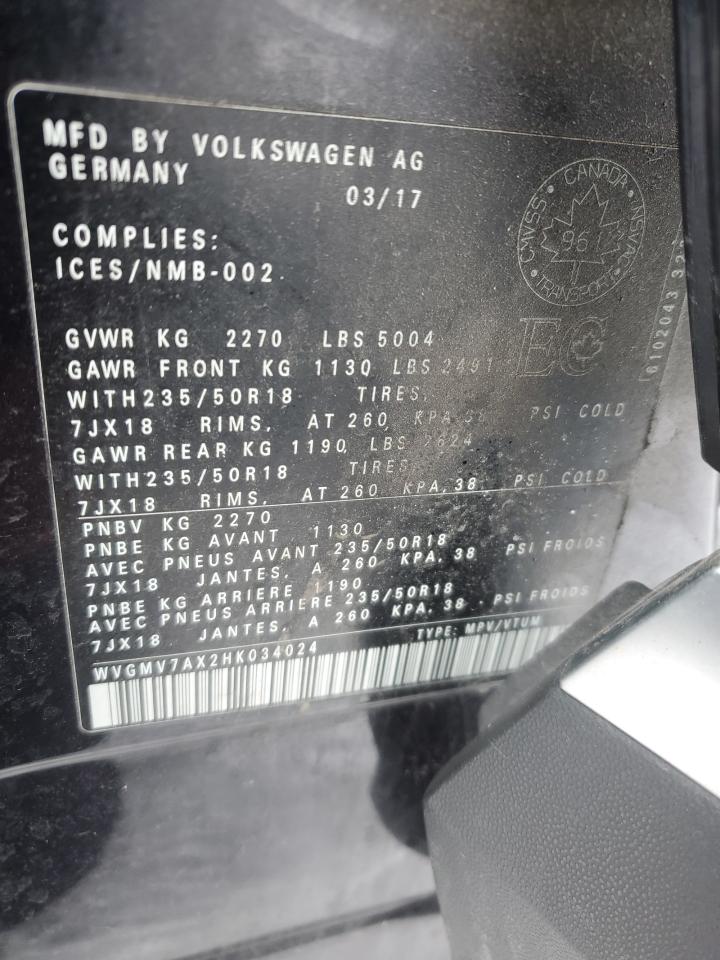 2017 Volkswagen Tiguan - Image 14