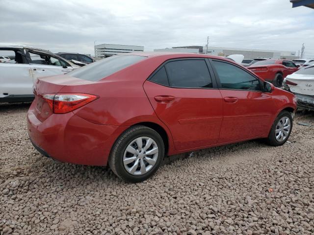  TOYOTA COROLLA 2016 Red