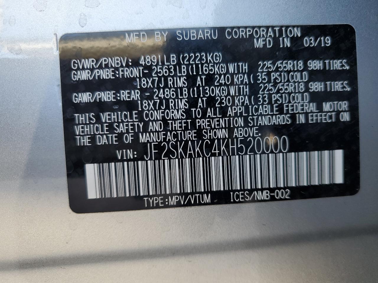2019 Subaru Forester - Image 15