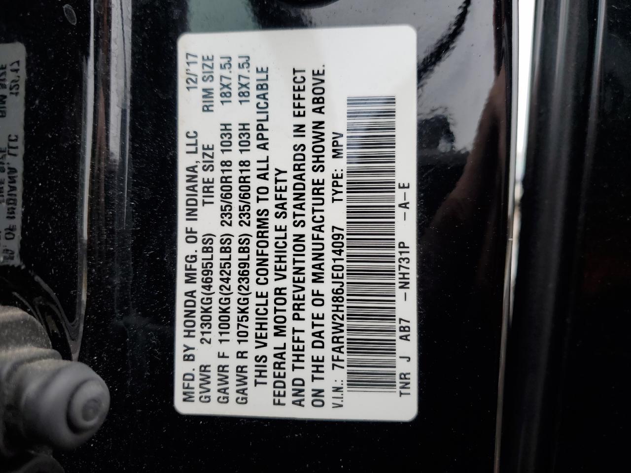 2018 Honda CR-V - Image 13