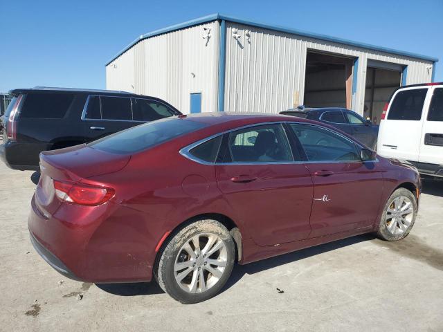Sedans CHRYSLER 200 2015 Red