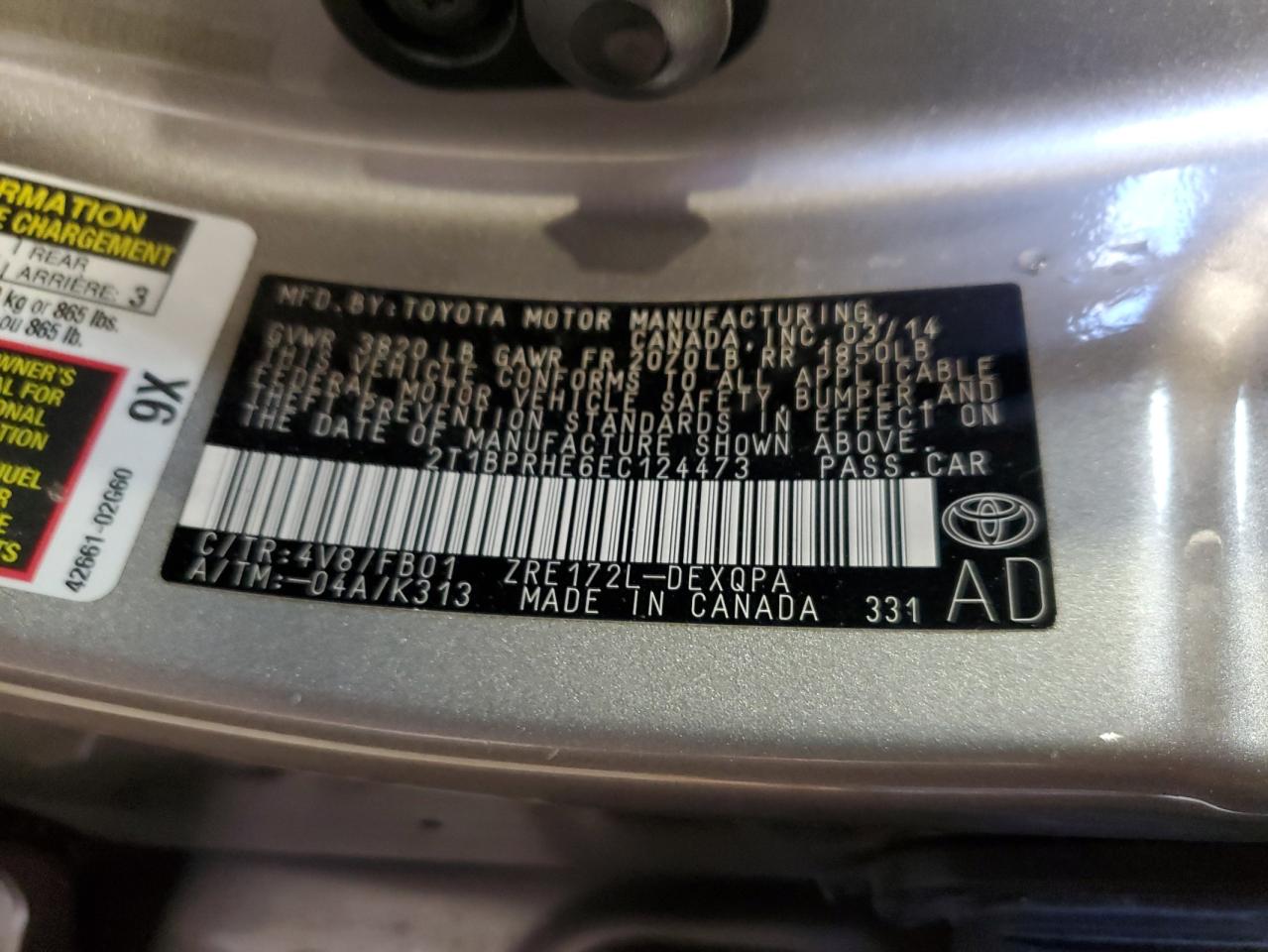 2014 Toyota Corolla - Image 13