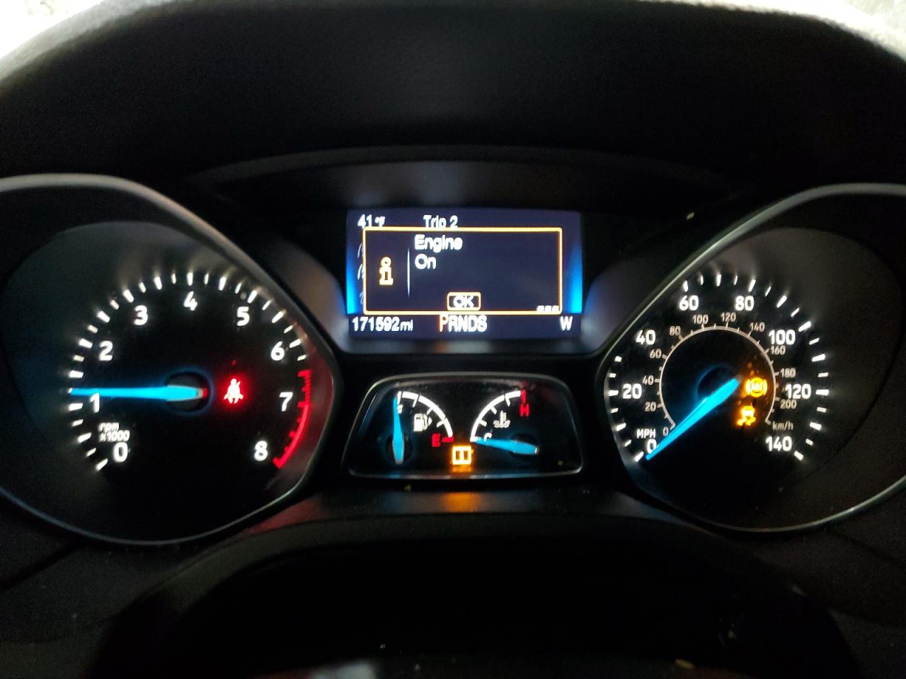 1FADP3F21GL262339 FORD FOCUS 2016