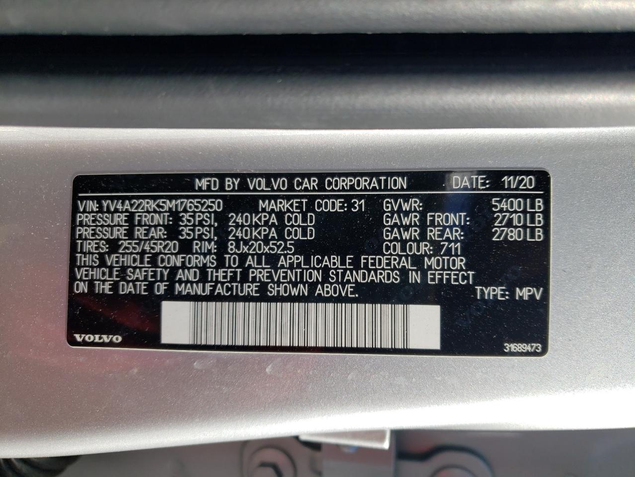 2021 Volvo XC60 - Image 13