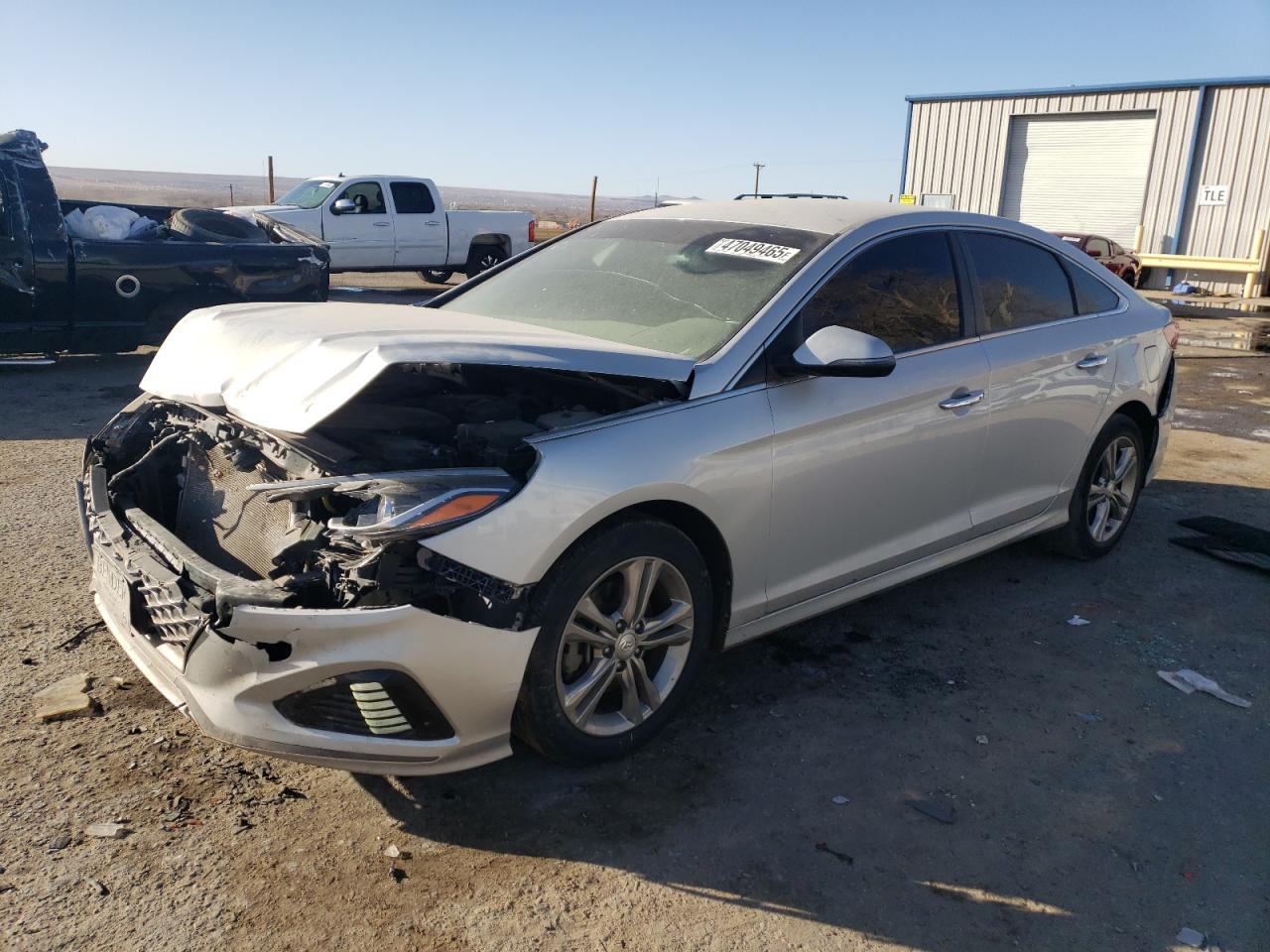 2019 Hyundai Sonata Limited للبيع في Albuquerque، NM - Front End