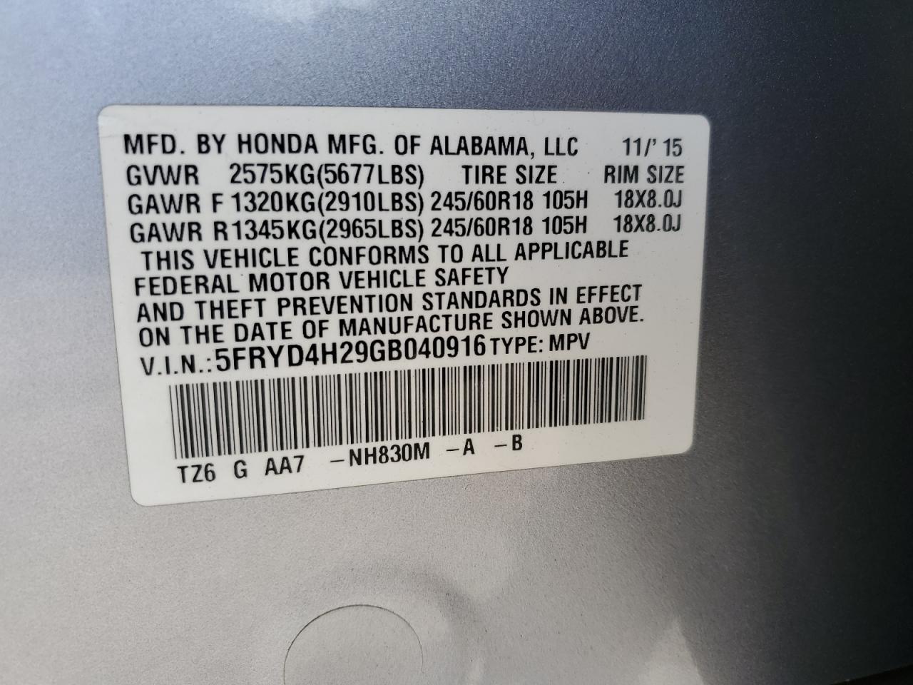 2016 Acura MDX - Image 13