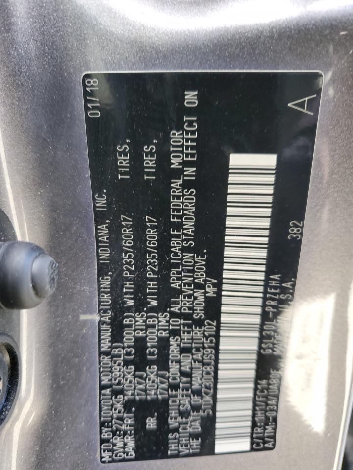 2018 Toyota Sienna - Image 14
