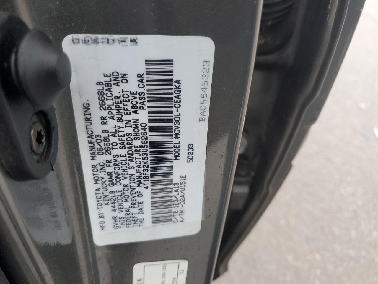 2003 Toyota Camry - Image 14