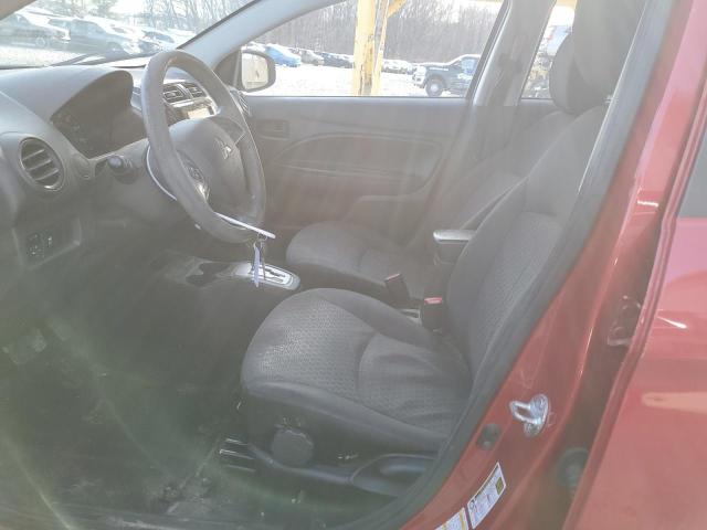  MITSUBISHI MIRAGE 2020 Червоний