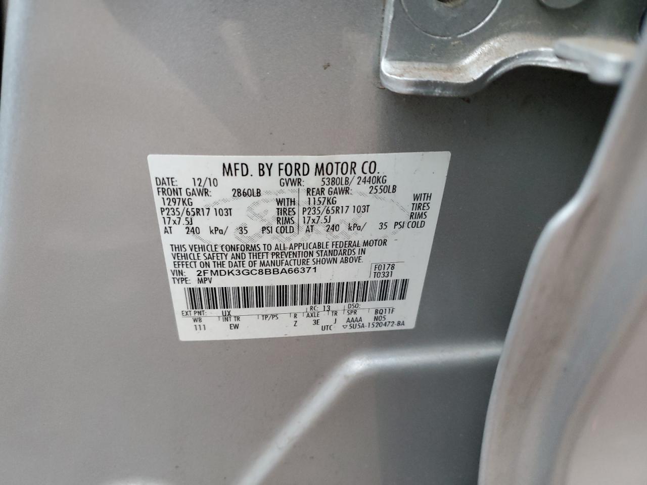 2011 Ford Edge - Image 13