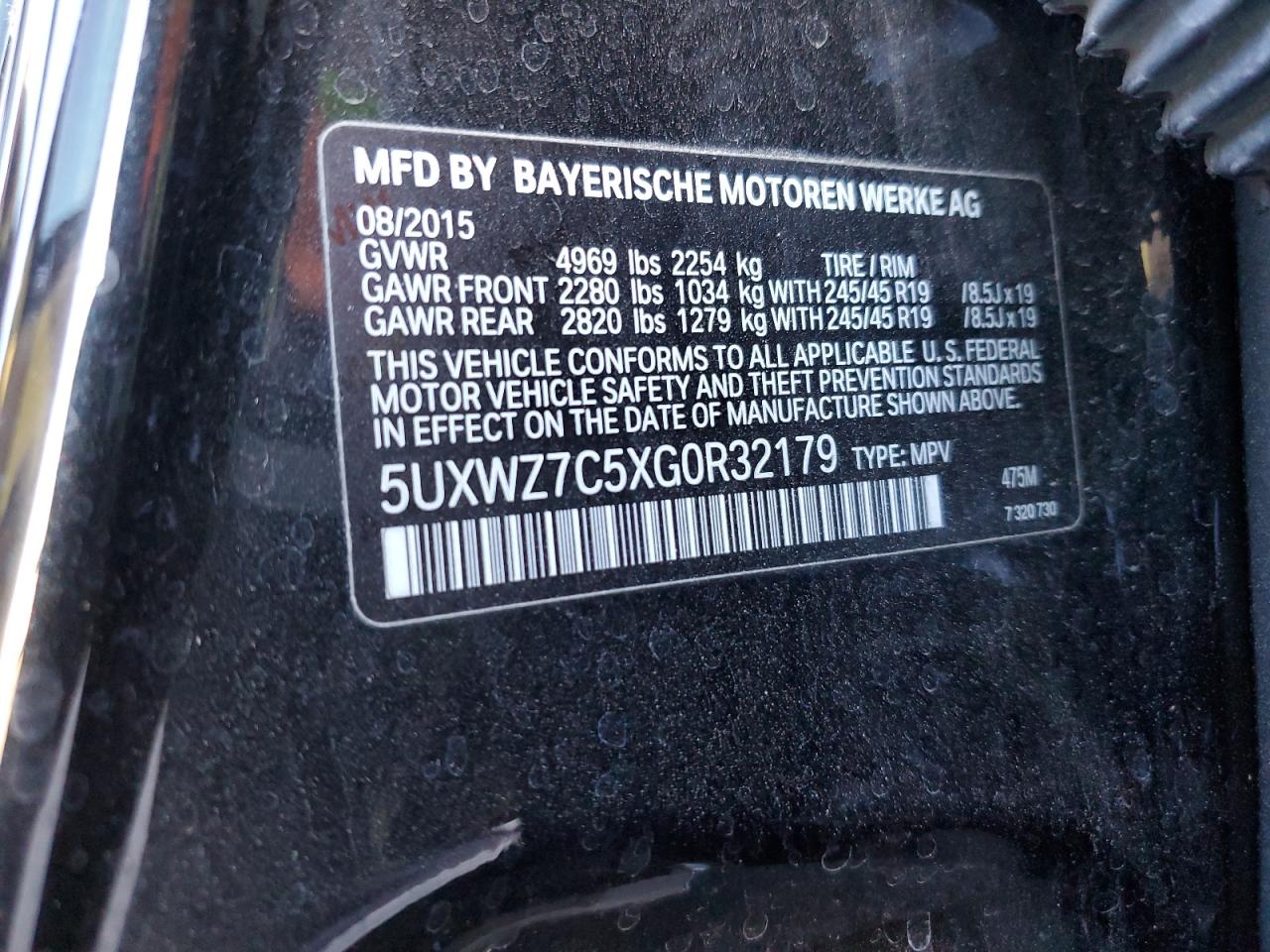2016 BMW X3 - Image 13