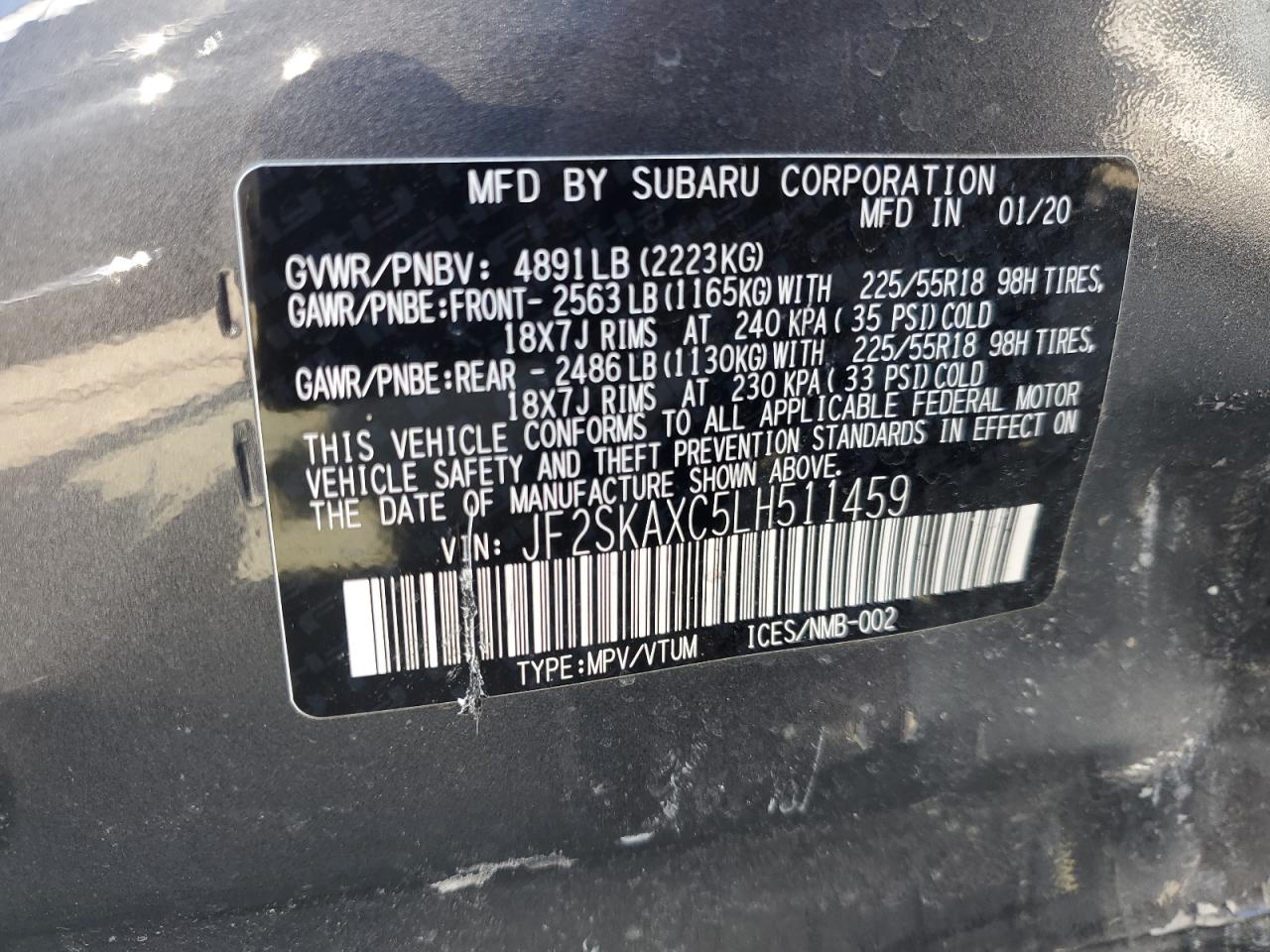 2020 Subaru Forester - Image 14