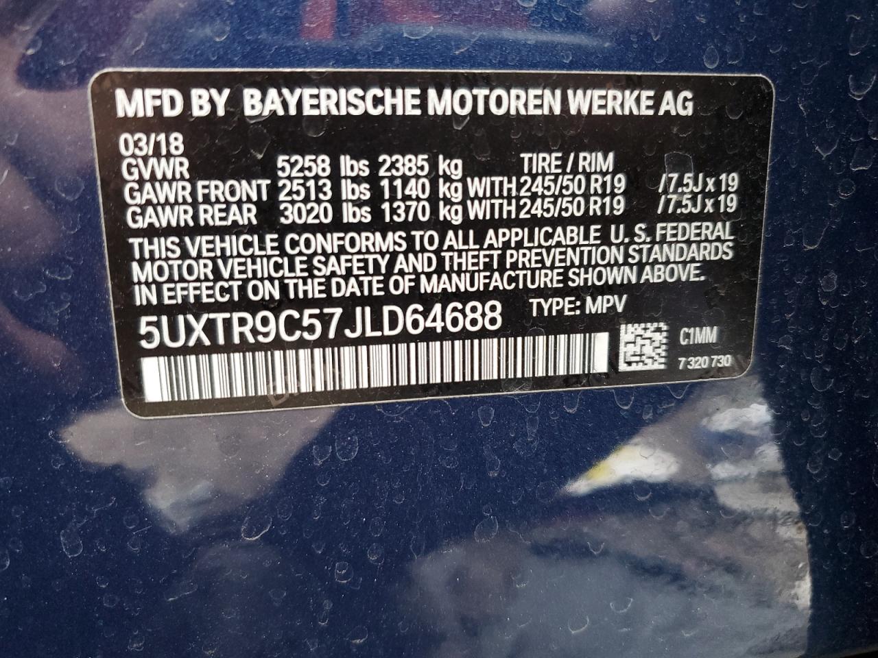 2018 BMW X3 - Image 14